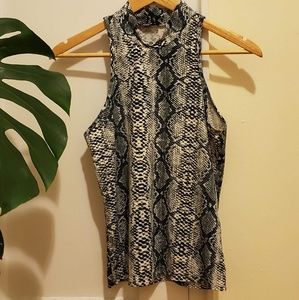 Snake Skin Tank Top